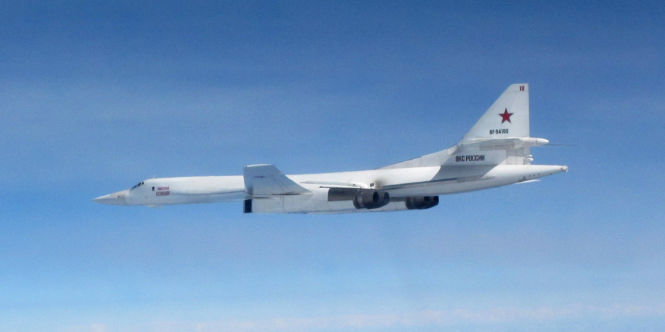 Tu-160 intercept