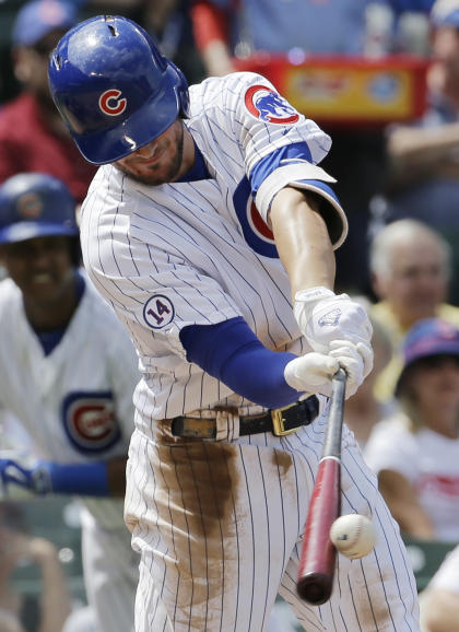 Bryant leads the Cubs with 24 RBI. (AP)