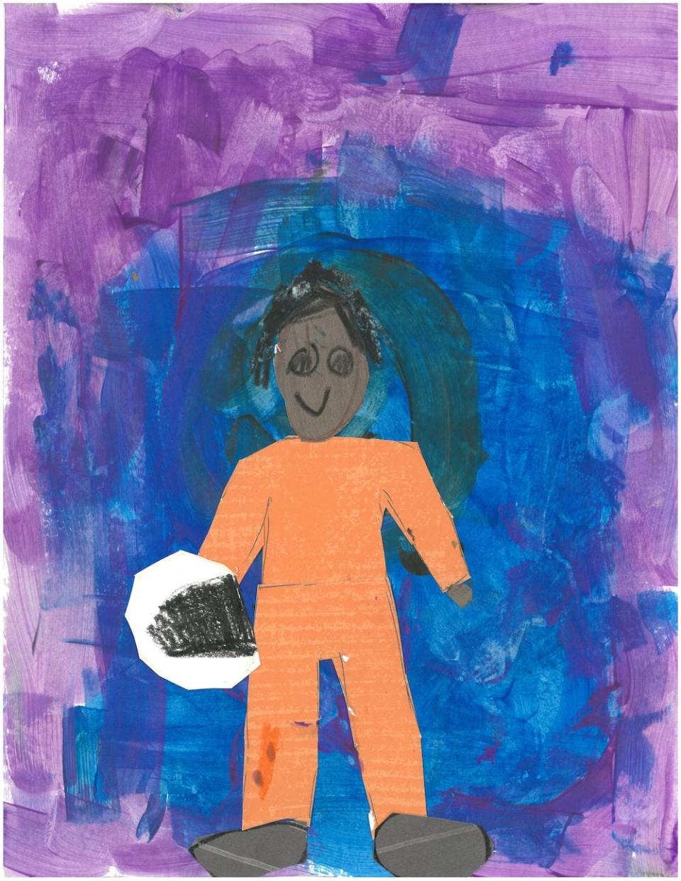 Artwork from members. of the Boys and Girls Club of Henderson County for USCellular's Black History Month Art Contest. Ten finalists were selected from the Boys and Girls Club.