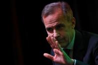 FILE PHOTO: The Governor of the Bank of England, Mark Carney speaks at an FT event in London