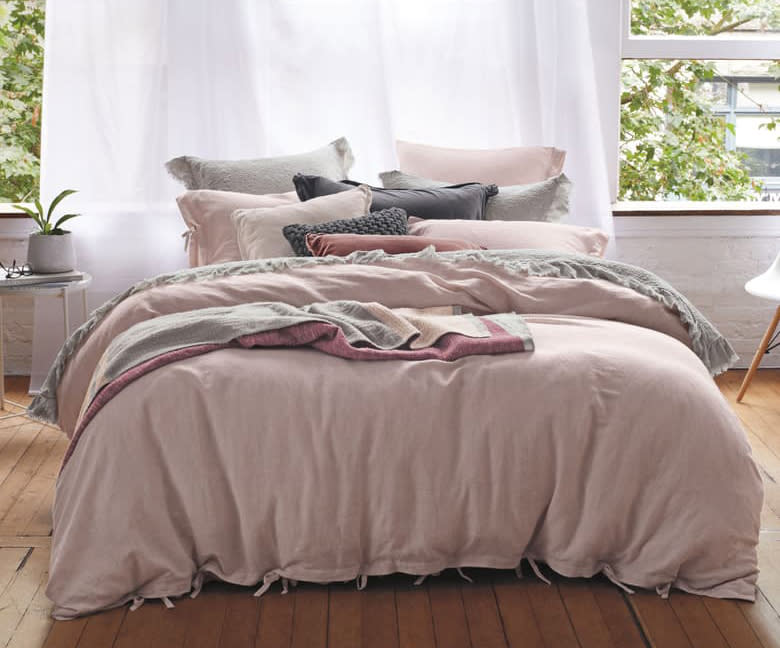 Gorgeous home furnishings, including pillows, sheets and towels are on sale through August 4th. (Photo: Nordstrom)