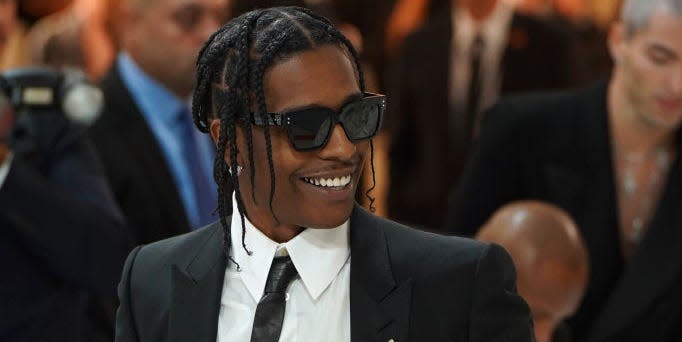 new york, new york may 01 a$ap rocky attends the 2023 met gala celebrating karl lagerfeld a line of beauty at the metropolitan museum of art on may 01, 2023 in new york city photo by sean zannipatrick mcmullan via getty images