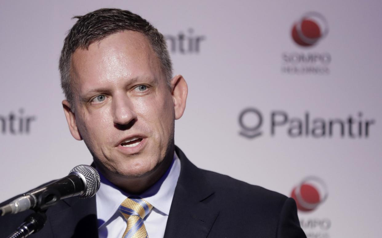 Palantir co-founder Peter Thiel - Bloomberg