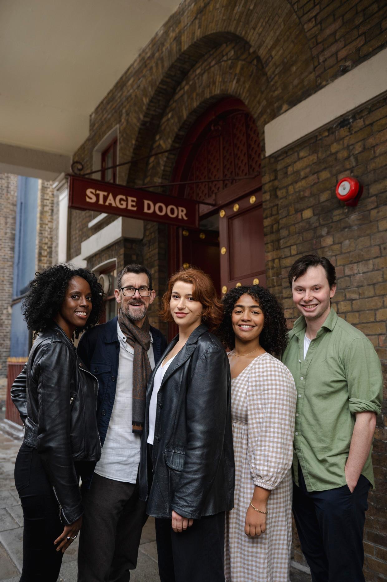 Actors From The London Stage — Natasha Bain, left, Michael Wagg, Lucy Reynolds, Anna Crichlow and Sam Hill — presents “A Midsummer Night’s Dream” from Jan. 24 to 26, 2024, at the University of Notre Dame’s DeBartolo Performing Arts Center.