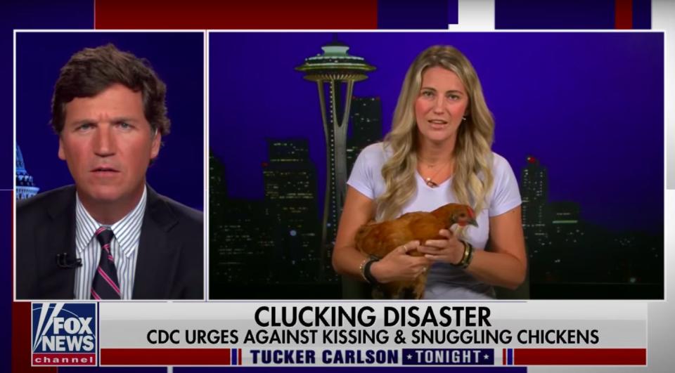 tucker carlson chicken