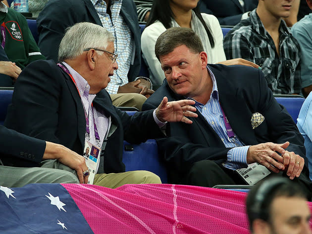 If you're looking to blame two people, Seattle denizens have David Stern and Clay Bennett to offer. (Getty Images)