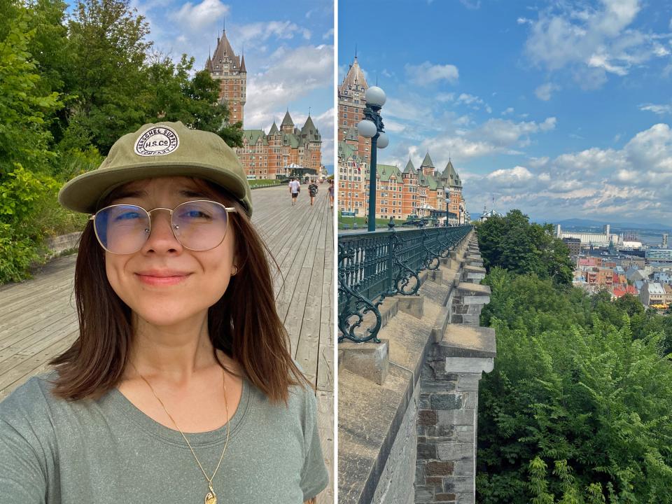 Fairmont hotel in Quebec