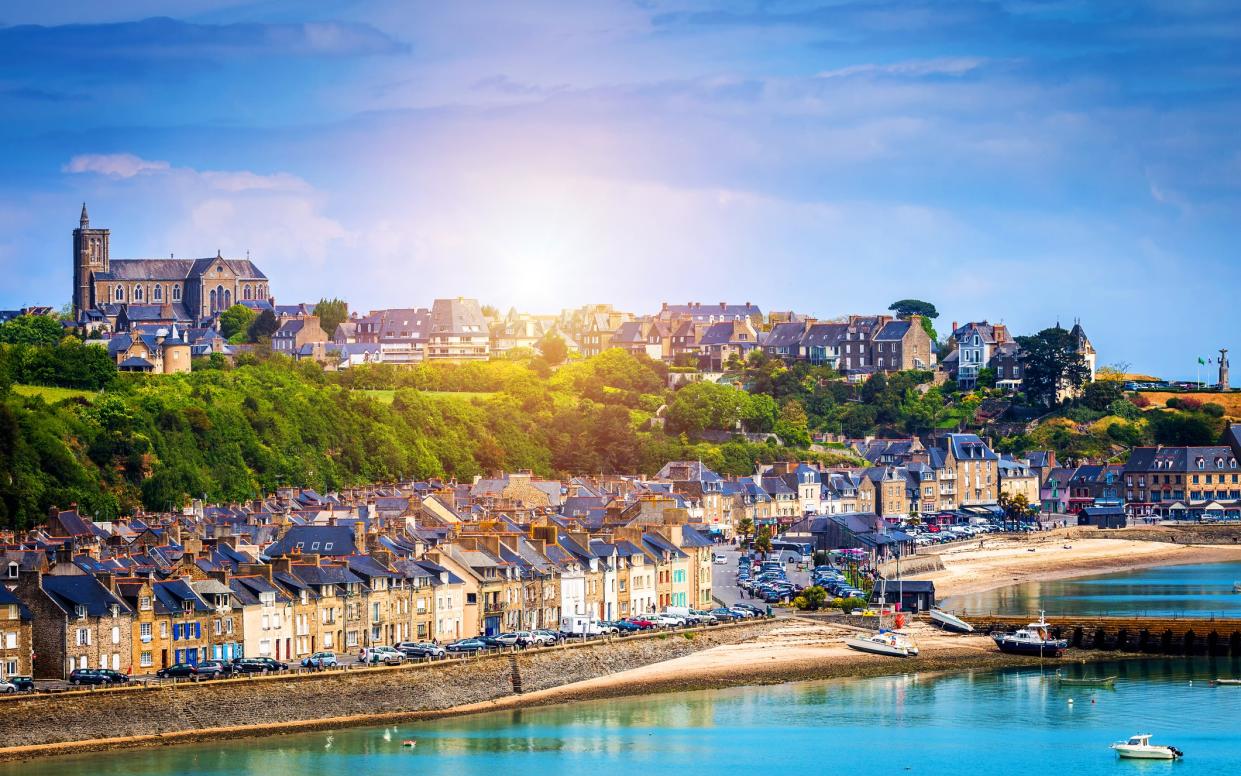 Cancale, near St Malo, is hemmed with some of France’s finest oyster beds - GETTY