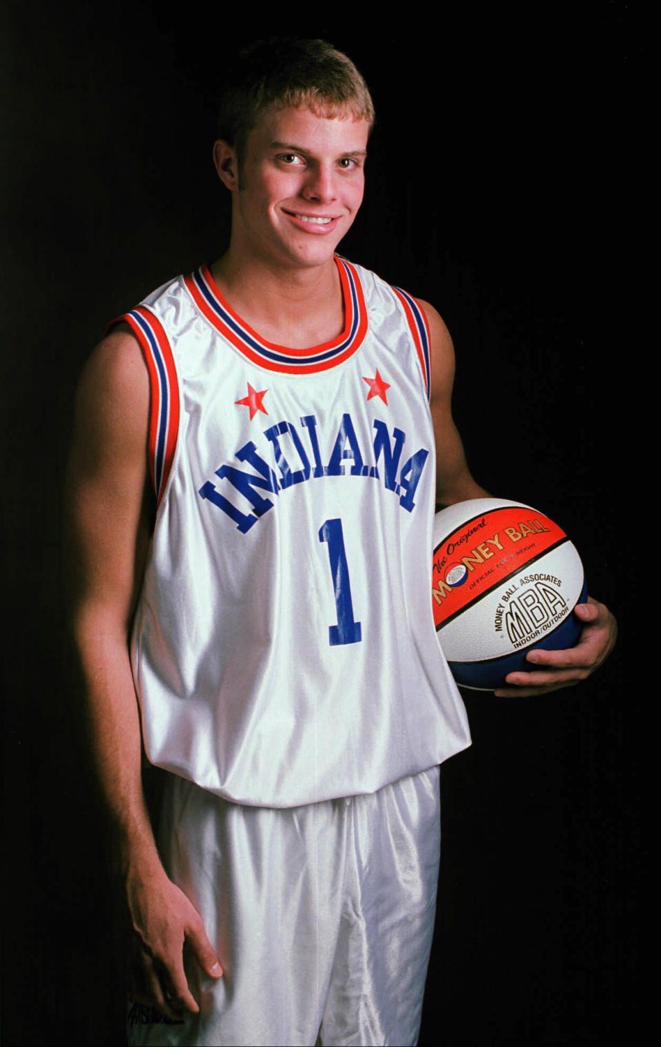 1997 Indiana Mr. Basketball Luke Recker of DeKalb