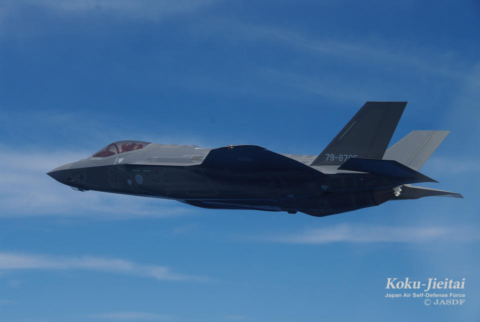 ▲日本航空自衛隊F-35A戰機。（圖／翻攝自航空自衛隊網站）