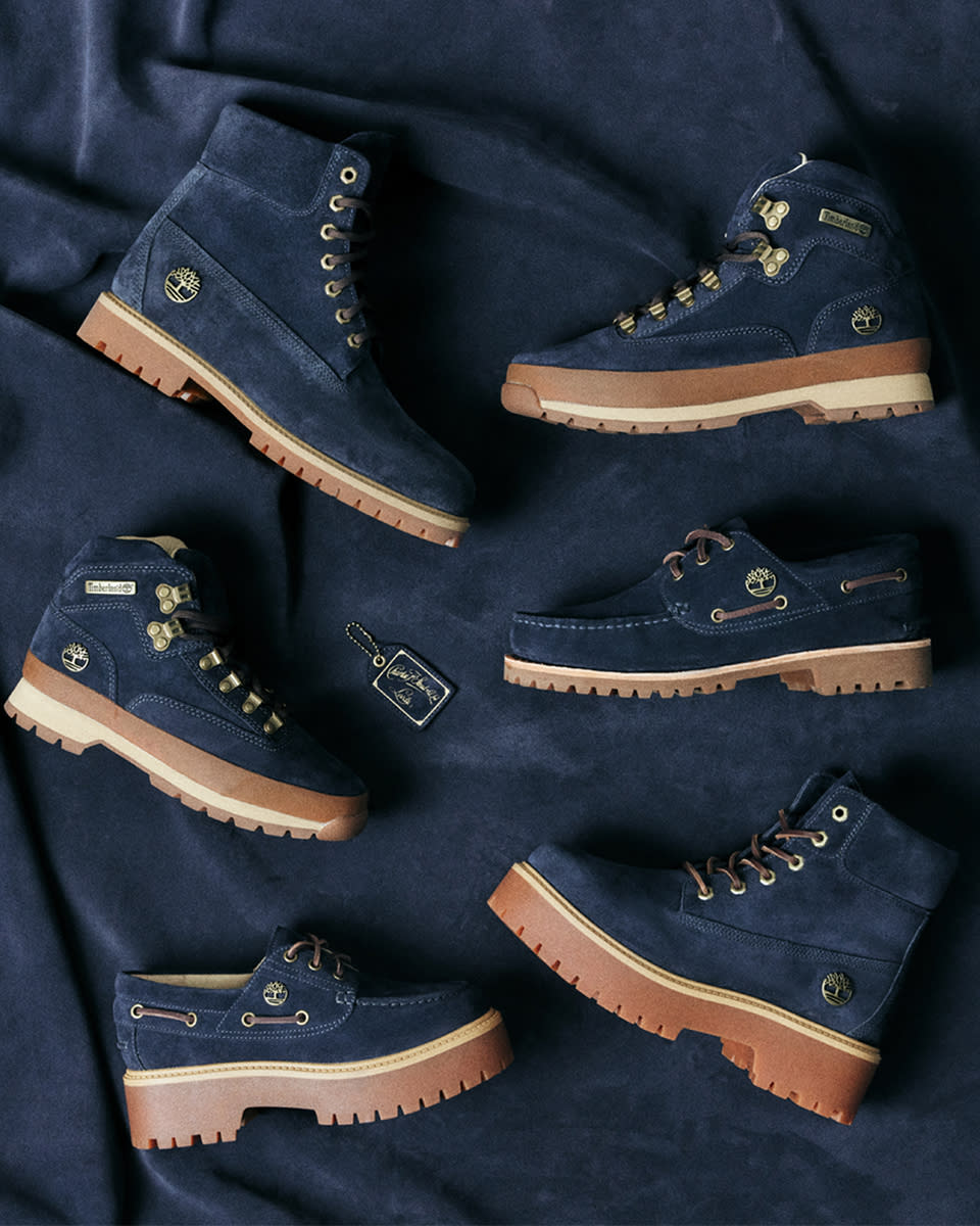 Timberland, C.F. Stead Indigo Suede Icons Collection