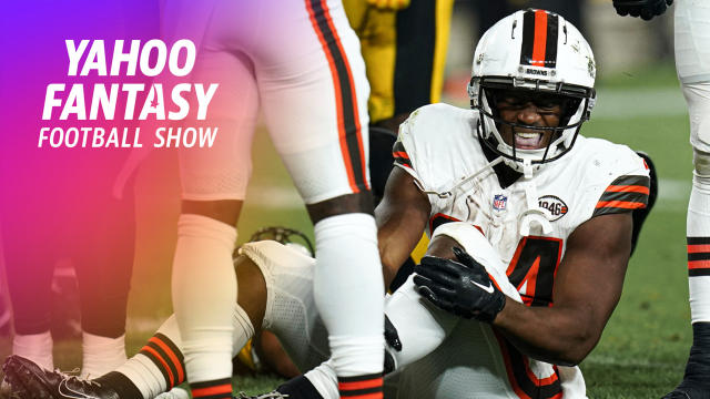 Reacting to Nick Chubb injury + People's Panic Meter + top waiver