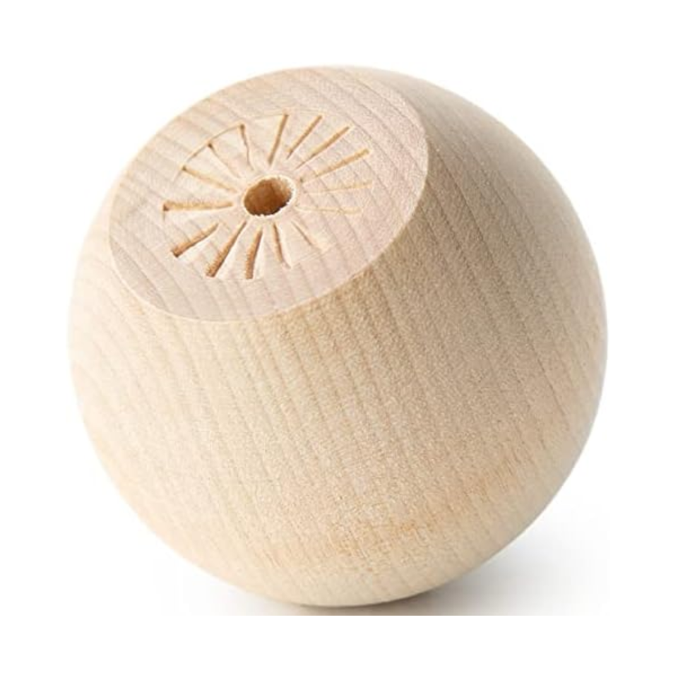 Wooden cabinet knob