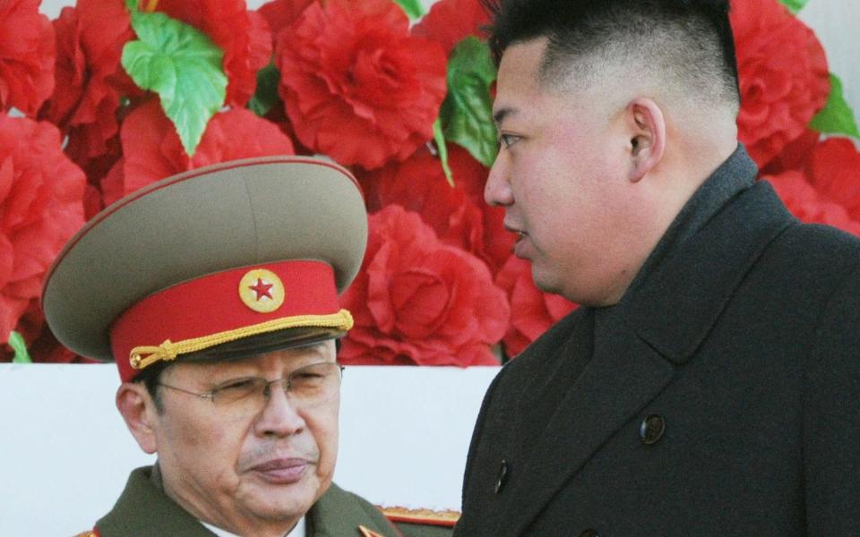 Kim Jong-un and Jang Song-thaek - AP