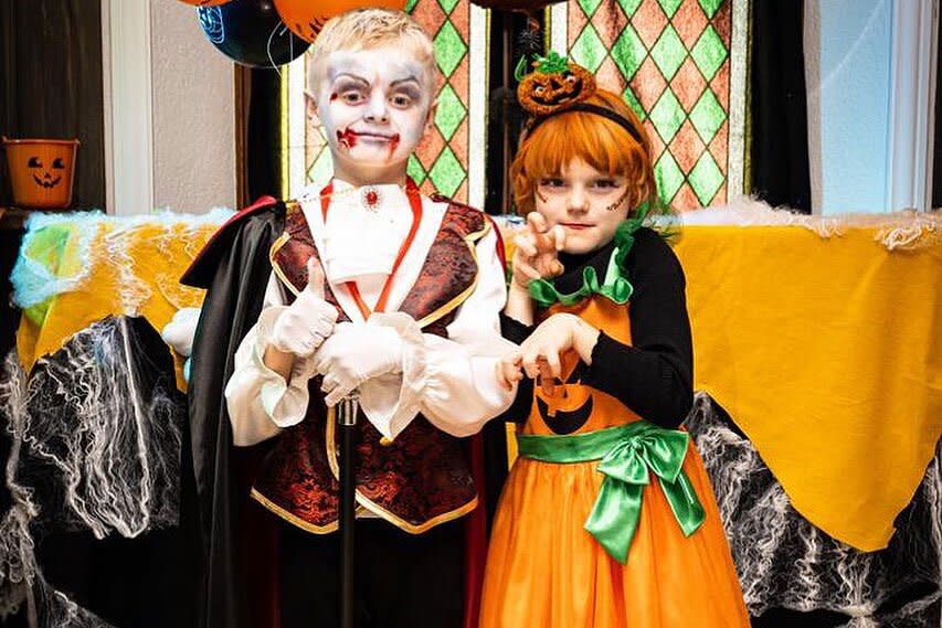 Princess Charlene Shares Halloween Photo of Royal Twins Prince Jacques and Princess Gabriella in Costume