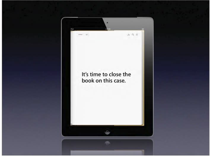 The Best Slides from the Closing Arguments in the Apple Ebooks Case