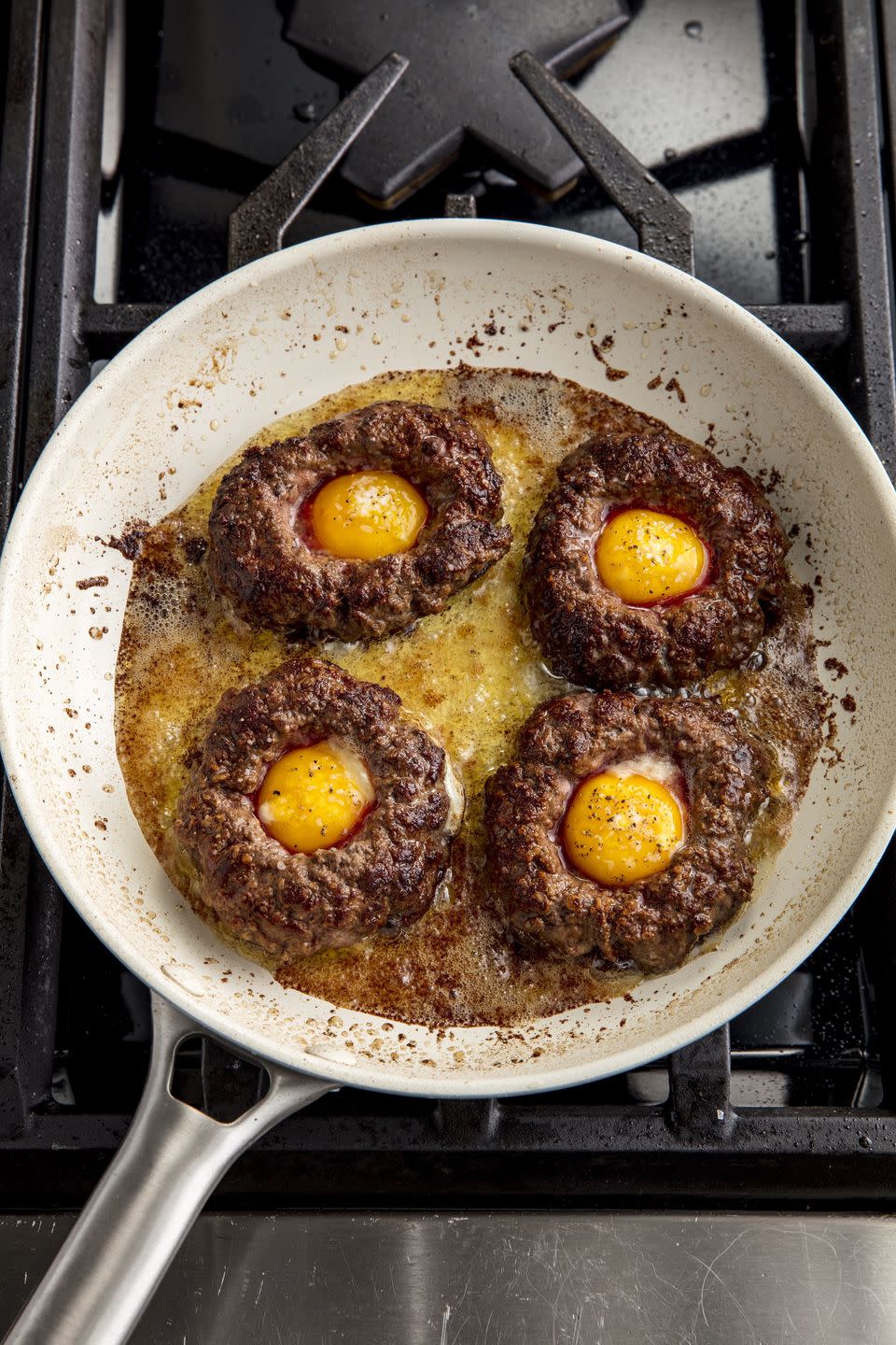 <p>Consider this the ultimate Easter hunt: an egg inside of one seriously amazing burger.</p><p>Get the recipe from <a href="https://www.delish.com/cooking/recipe-ideas/recipes/a42791/egg-in-a-hole-burger/" rel="nofollow noopener" target="_blank" data-ylk="slk:Delish;elm:context_link;itc:0;sec:content-canvas" class="link ">Delish</a>.</p>