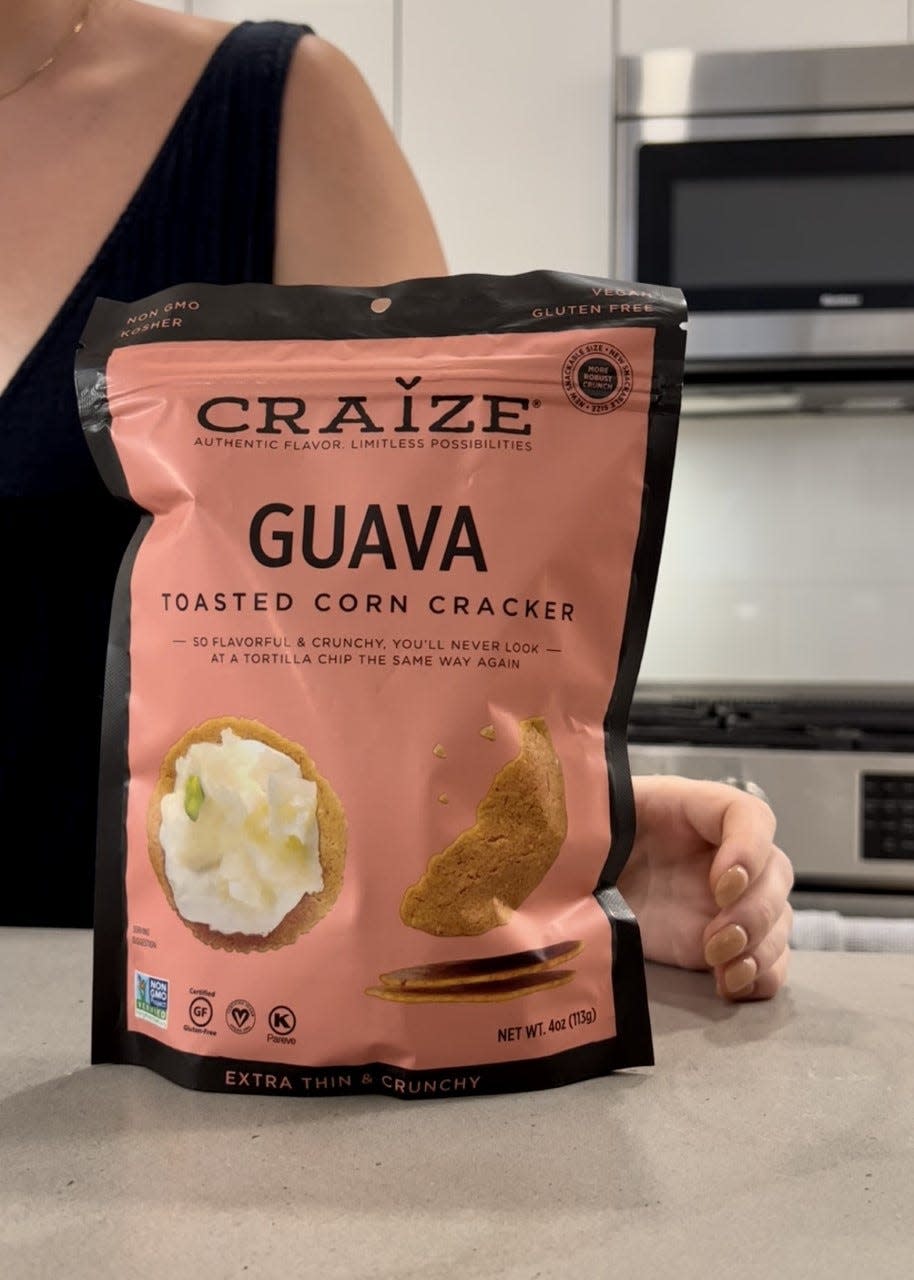 Craize Guava Toasted Corn Cracker