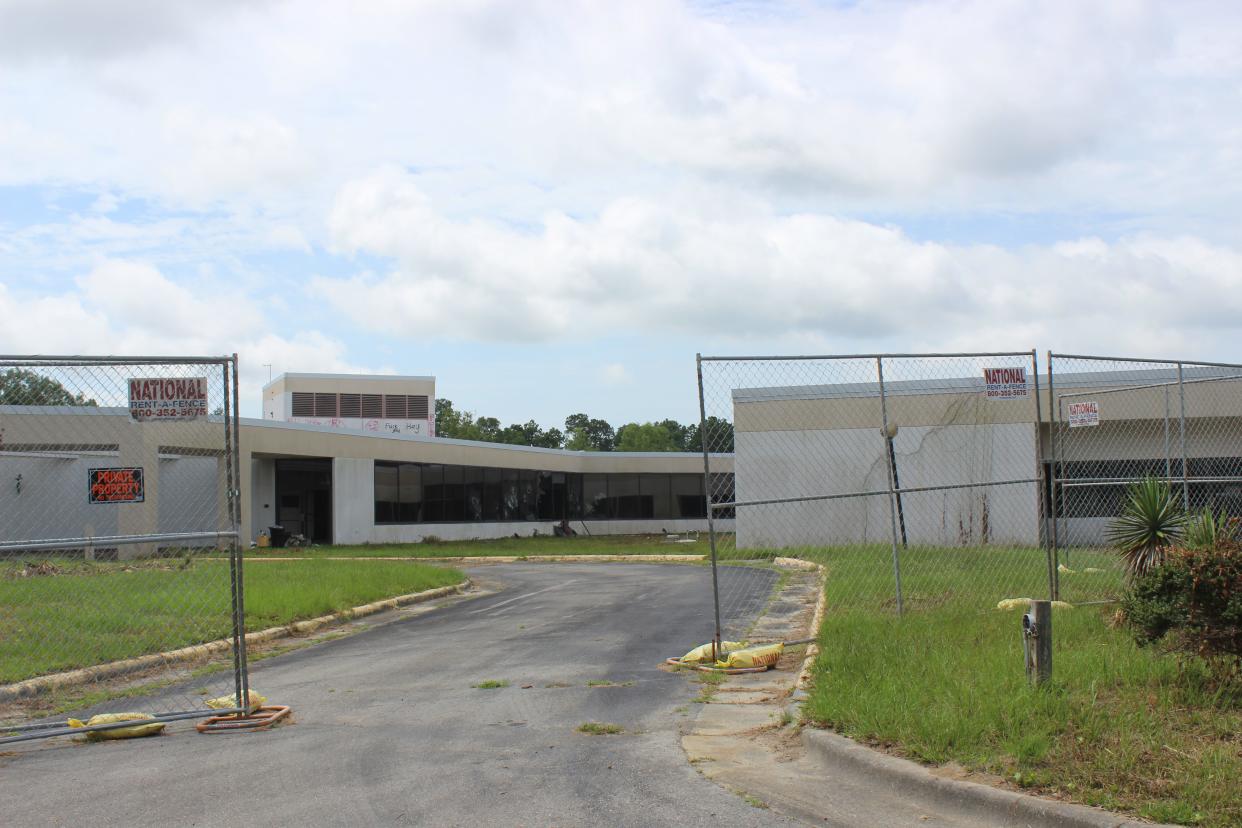 The building that once served as Brunswick Community Hospital, located on U.S. 17 in Supply, has fallen into disrepair after remaining empty for several years.