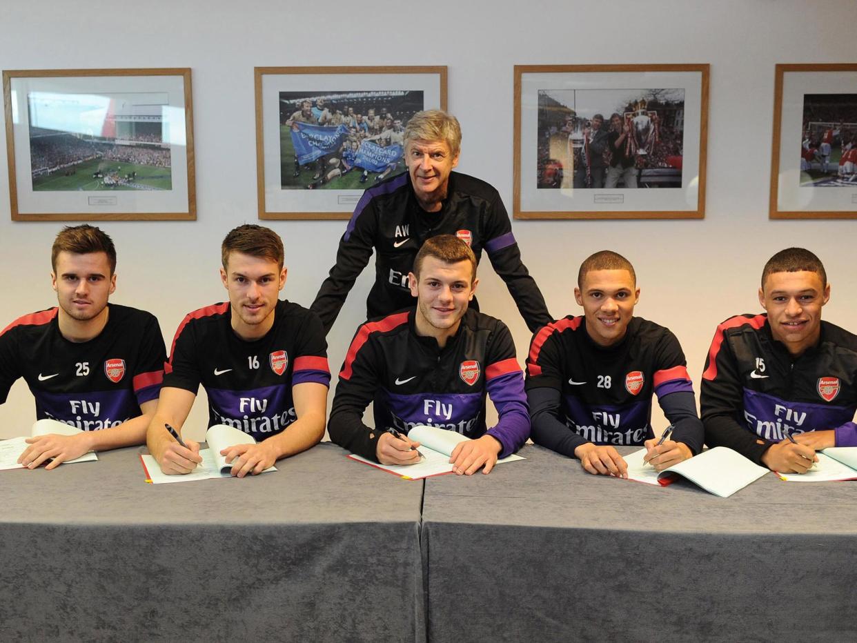 Arsenal's faith in youth has been replaced, along with their manager, to signal the end of an admirable chapter: Getty
