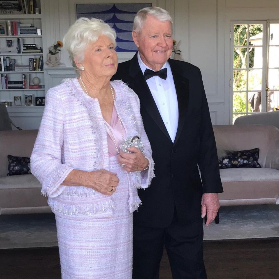 Peter Kerr with wife Ann