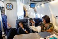 <p>Obama gushed about his wife's parenting skills to <em><a href="https://www.essence.com/news/president-obama-and-first-lady-talk-malias-dating-future/" rel="nofollow noopener" target="_blank" data-ylk="slk:Essence;elm:context_link;itc:0;sec:content-canvas" class="link ">Essence</a> </em>in 2013, adding that he felt he and the FLOTUS had set a great example for their daughters..</p> <p>"The great thing about the girls is they've got a wonderful role model in their mom," he said. "They've seen how Michelle and I interact — not only the love but also the respect that I show to their mom. So I think they have pretty high expectations about how relationships should be, and that gives me some confidence about the future."</p>