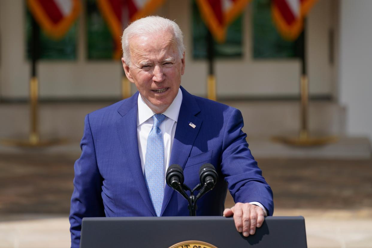 <p>President Biden has signed an order establishing a commission to study potential Supreme Court reforms</p> (Copyright 2021 The Associated Press. All rights reserved)