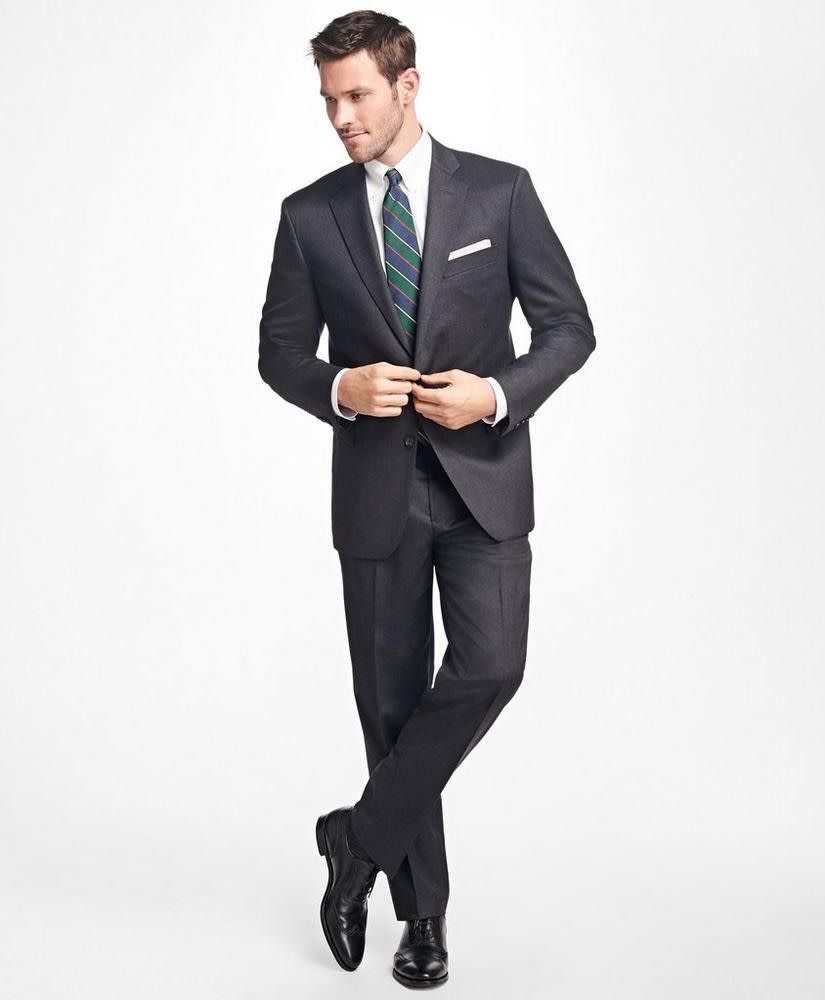 <p><a href="https://go.redirectingat.com?id=74968X1596630&url=https%3A%2F%2Fwww.brooksbrothers.com%2Fregent-fit-stretch-wool-two-button-1818-suit%2FMK00781.html&sref=https%3A%2F%2Fwww.menshealth.com%2Fstyle%2Fg40011009%2Fbest-wedding-suits-men%2F" rel="nofollow noopener" target="_blank" data-ylk="slk:Shop Now;elm:context_link;itc:0;sec:content-canvas" class="link ">Shop Now</a></p><p>Regent Fit Stretch Wool Two-Button 1818 Suit</p><p>Brooks Brothers</p><p>$1298.00</p>