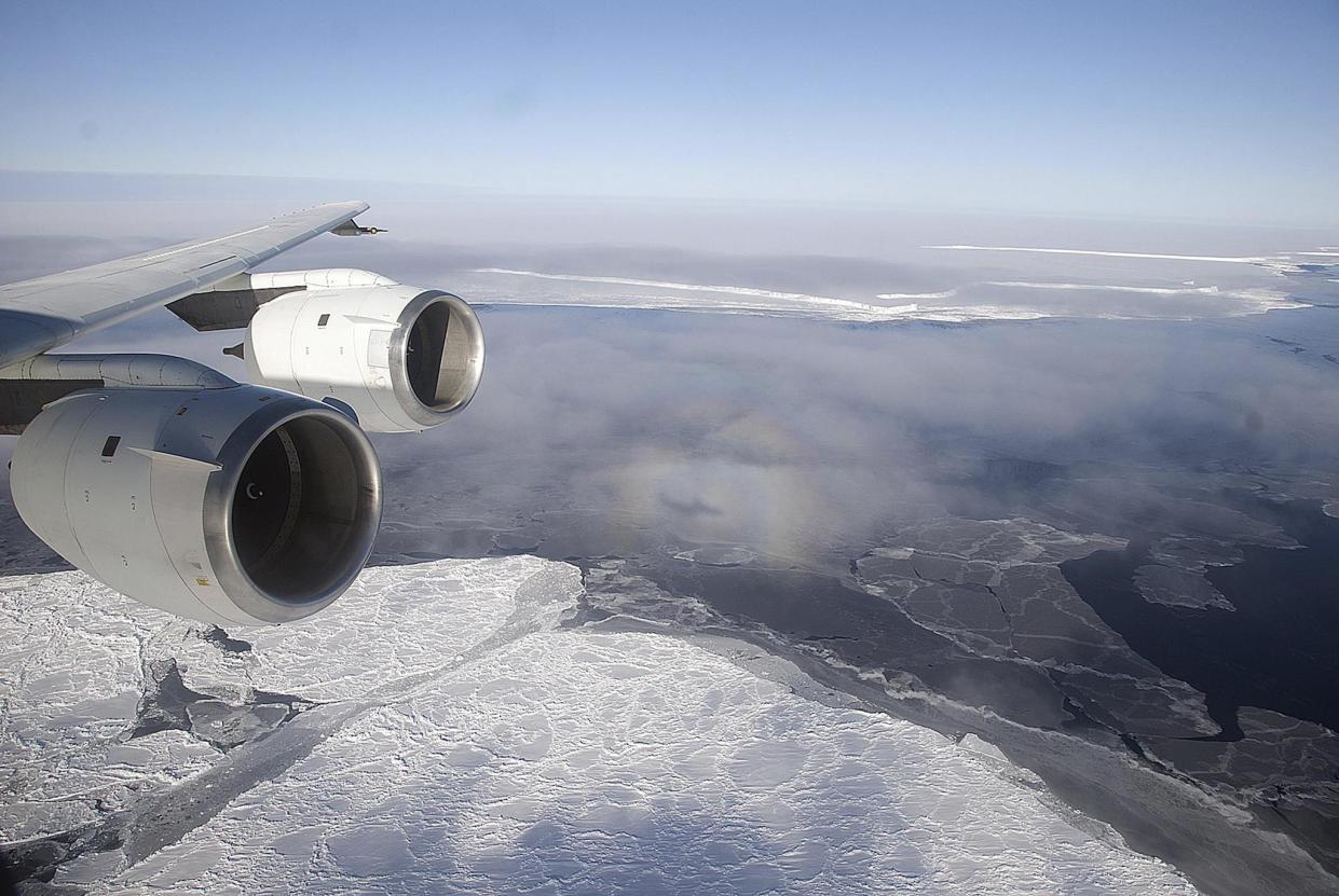 Antarctica's ice shelf will shed an area of more than 1,930 square miles when the crack is complete: Reuters