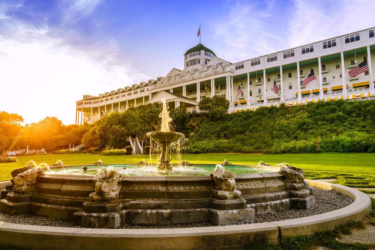 Grand Hotel in Mackinac Island, Michigan