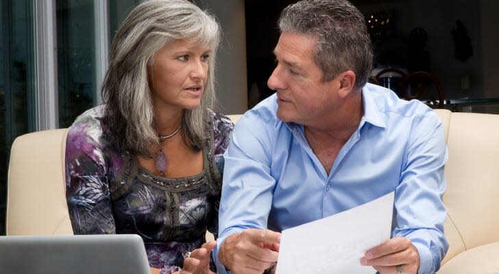 Couple discusses life insurance needs