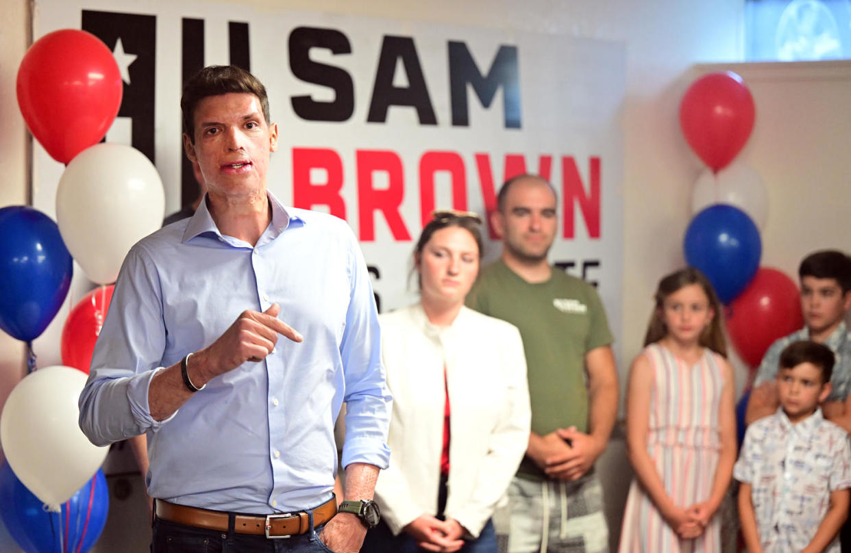 Nevada GOP Senate Candidate Sam Brown Votes And Holds Election Night Event (Josh Edelson / Getty Images file)