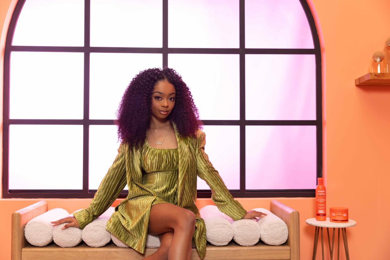 Skai Jackson On Learning TikTok Techniques And The ‘Full Circle Moment’ Of Being The Face Of Cantu Beauty’s Launch | Photo: Rav Carlotti