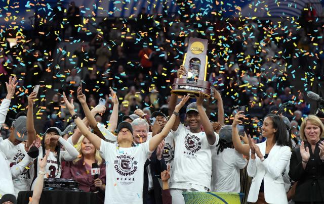 Staley leads South Carolina over UConn for second NCAA title