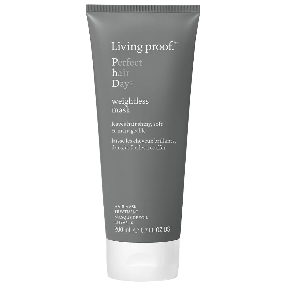 2) Living Proof Perfect Hair Day Weightless Mask