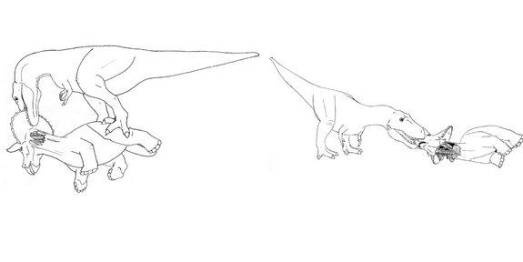 How T Rex Ate Triceratops In 4 Easy Steps 