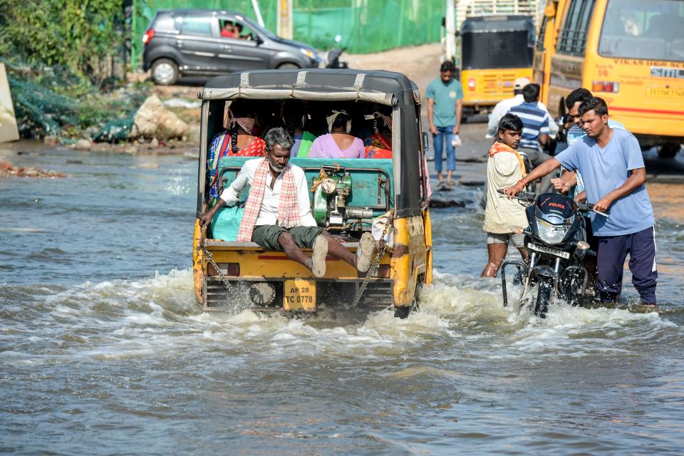 INDIA-WEATHER-FLOODS