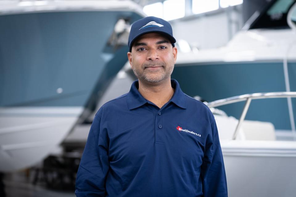 Chris Perera owns BoatDealers.ca and RVDealers.ca. He says used listings of both are on the rise.