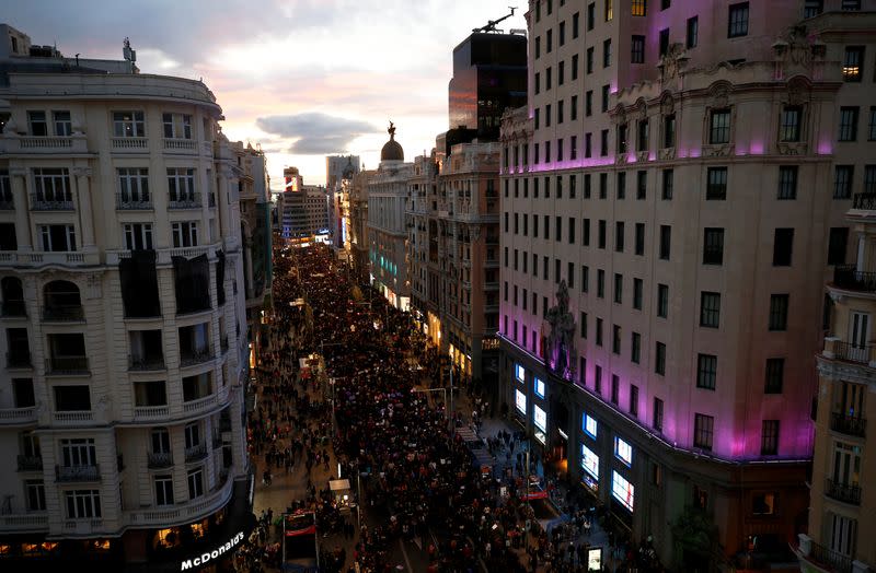 International Women's Day in Madrid