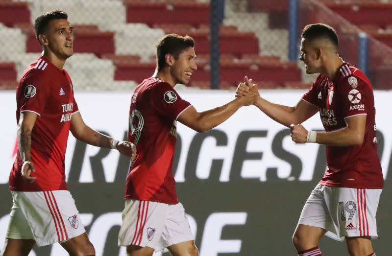 Fútbol - Copa Libertadores - Cuartos de final - Partido de vuelta - Nacional-River Plate