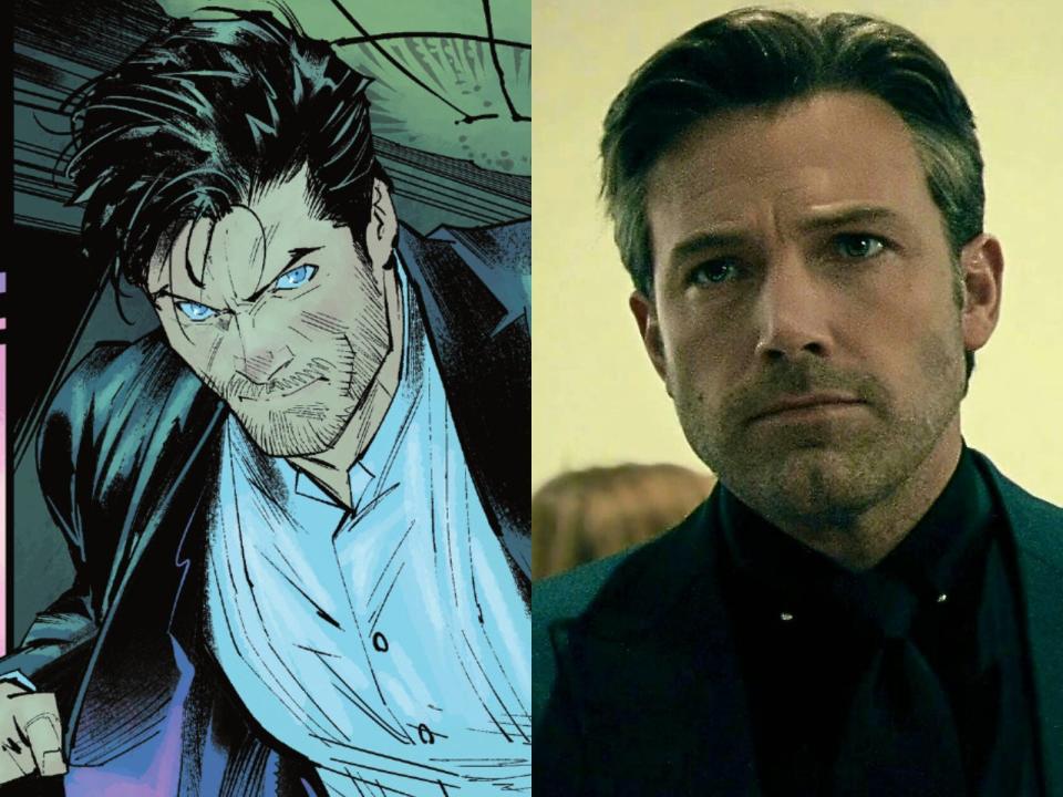 bruce wayne in comics and movies