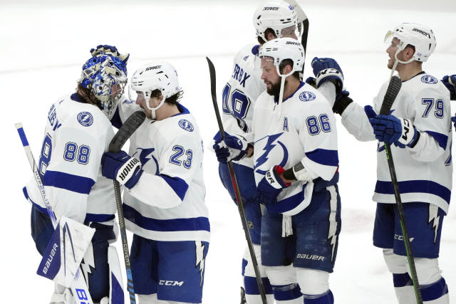 Stanley Cup Playoffs: Tampa Bay Lightning fight hard for Game Four victory  over Devils