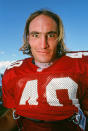 Arizona Cardinals safety Pat Tillman (40) on the field during pre-season training camp held on the campus of Northern Arizona University in Flagstaff, AZ. (Photo By John Cordes/Icon Sportswire via Getty Images)