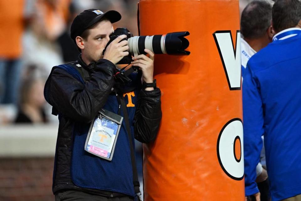 Herald-Leader staff photographer Silas Walker shoots the majority of sports assignments, including University of Kentucky athletic events. Elliott Hess/UK Athletics