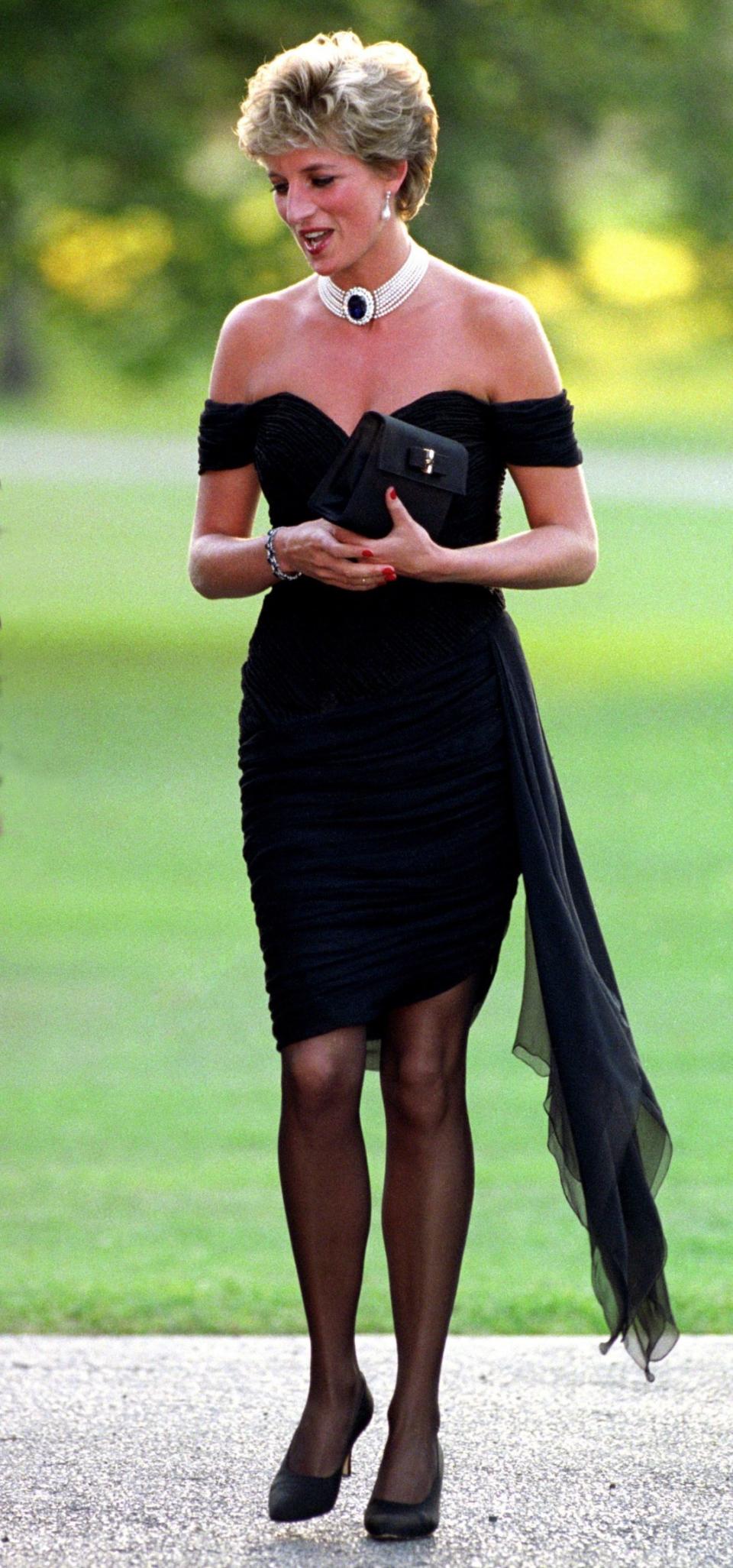 Princess Diana at the Serpentine Gallery