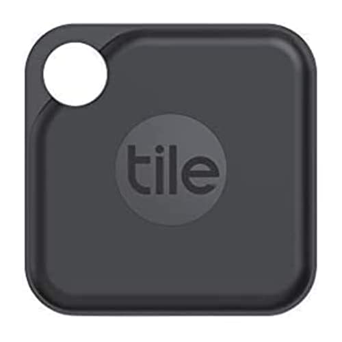 Tile Pro (2022) - 1 Pack - Black - Bluetooth Tracker, Keys Finder and Item  Locator