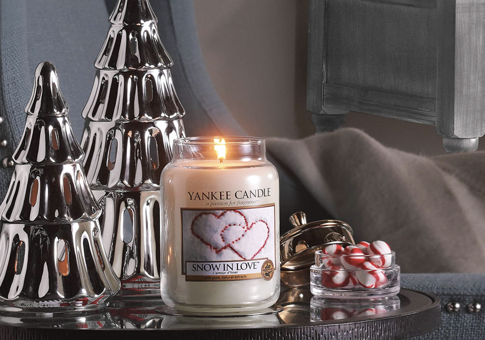 Weihnachtliche Duftkerzen von Yankee Candles – jetzt im Angebot beim Amazon Prime Day. (Bild: Amazon)