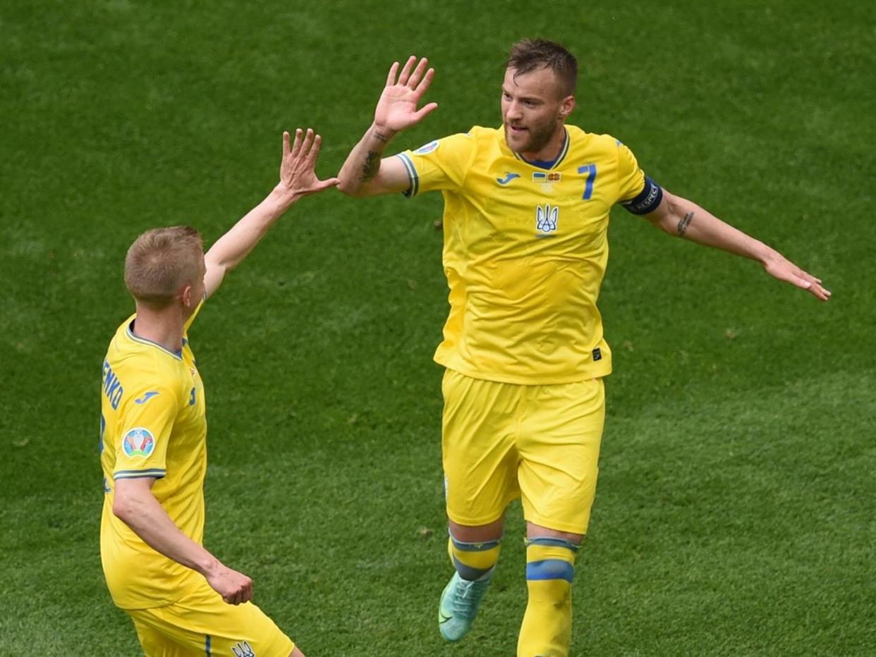 Ukraine nach zweitägiger Wartezeit im Achtelfinale