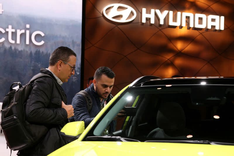 FILE PHOTO: The New York International Auto Show, in Manhattan, New York City