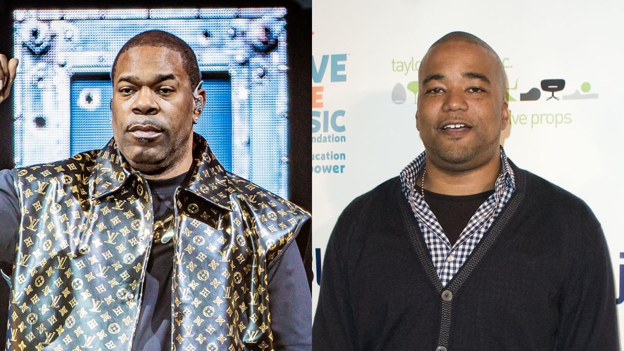 Busta Rhymes and Chris Lighty